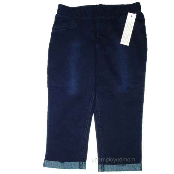 Little Girls Cuff Pants Jeggings Long Pants - Picture 1 of 8